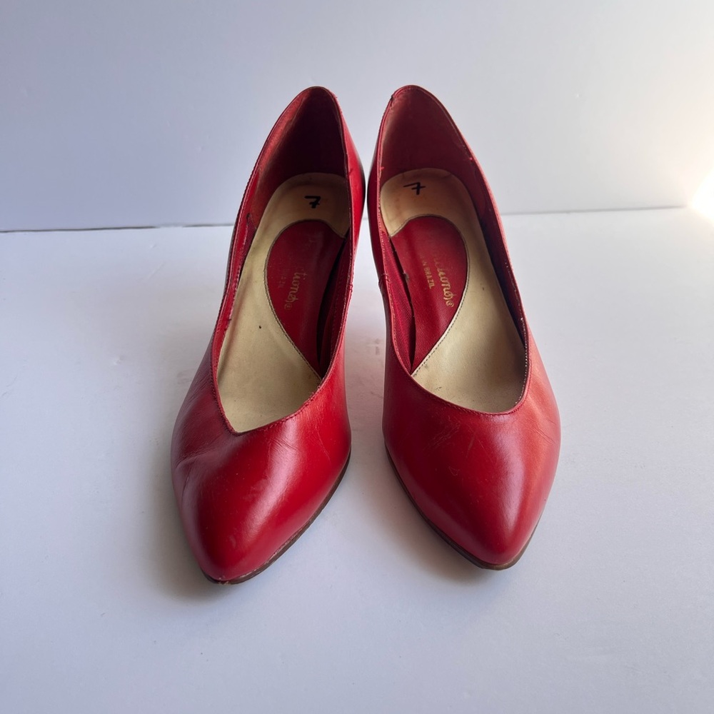 Vintage Leather pumps - Picture 5 of 5